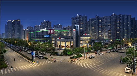 錦業(yè)路與丈八三路交匯口—綠地國(guó)際俱樂部